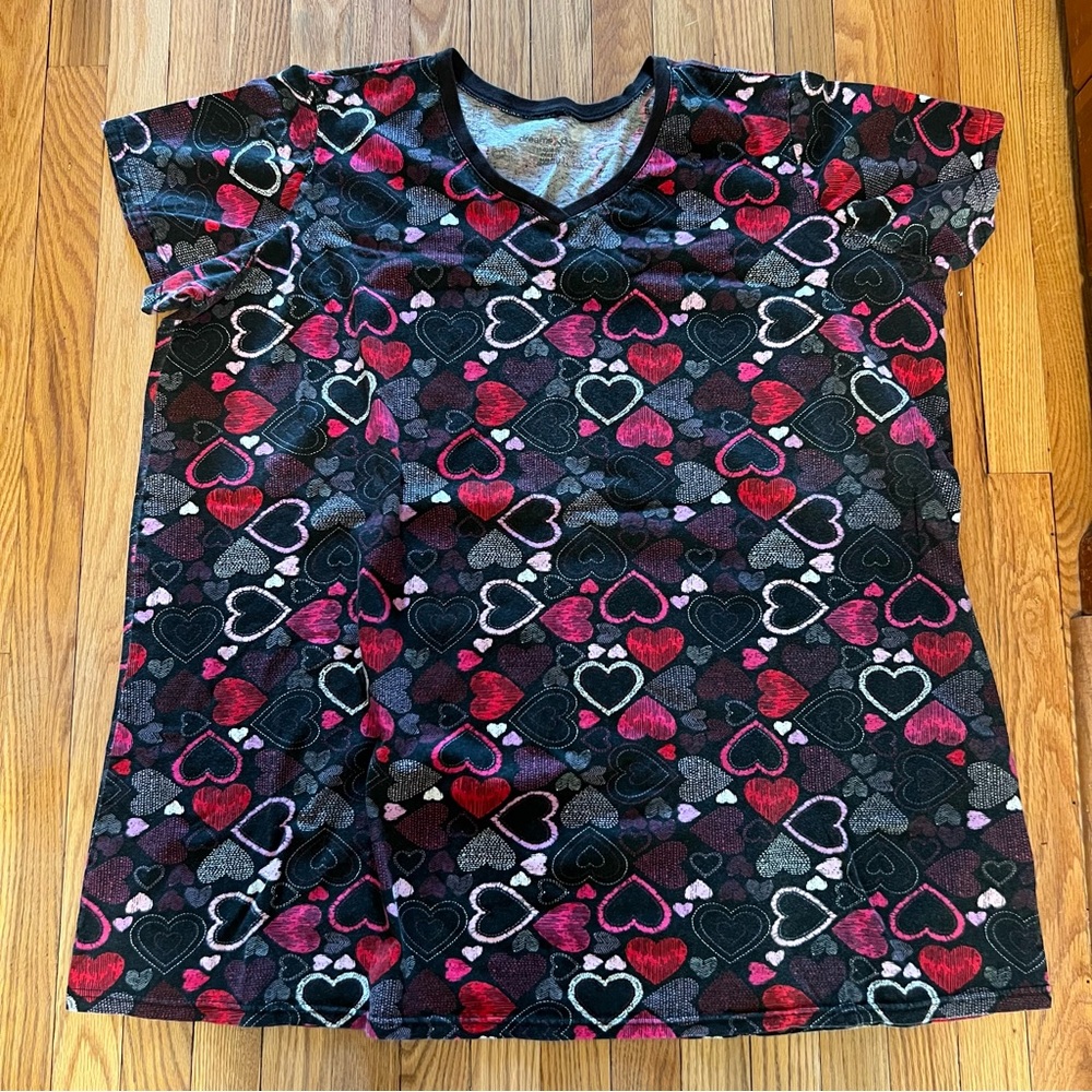 Hearts Pajama Shirt
